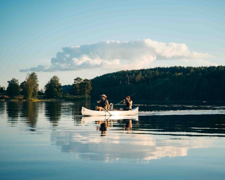 kanoën in varmland / Canoe on Swedish lake