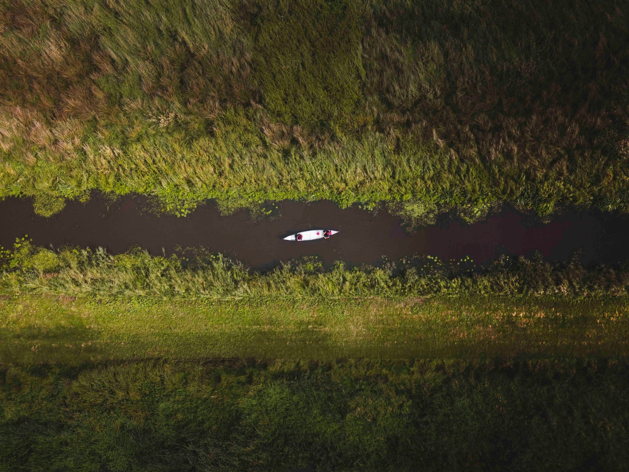 drone beeld friesland