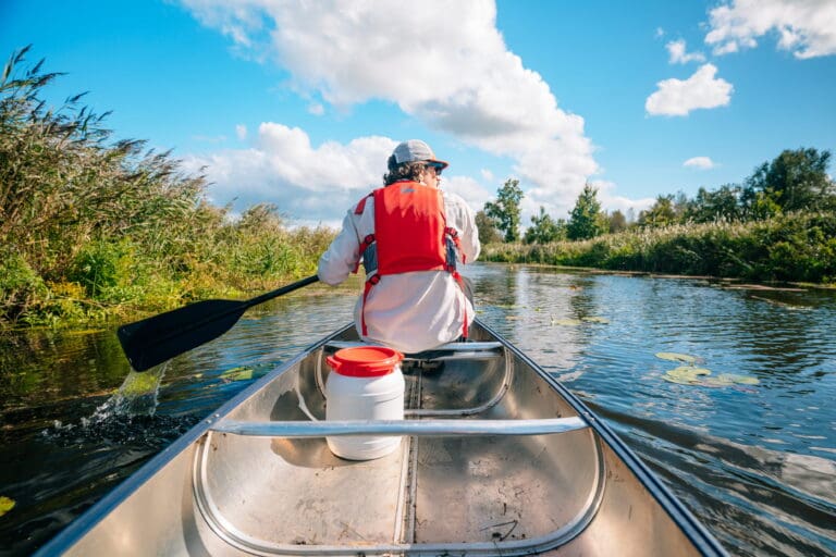Kanu fahren in Friesland